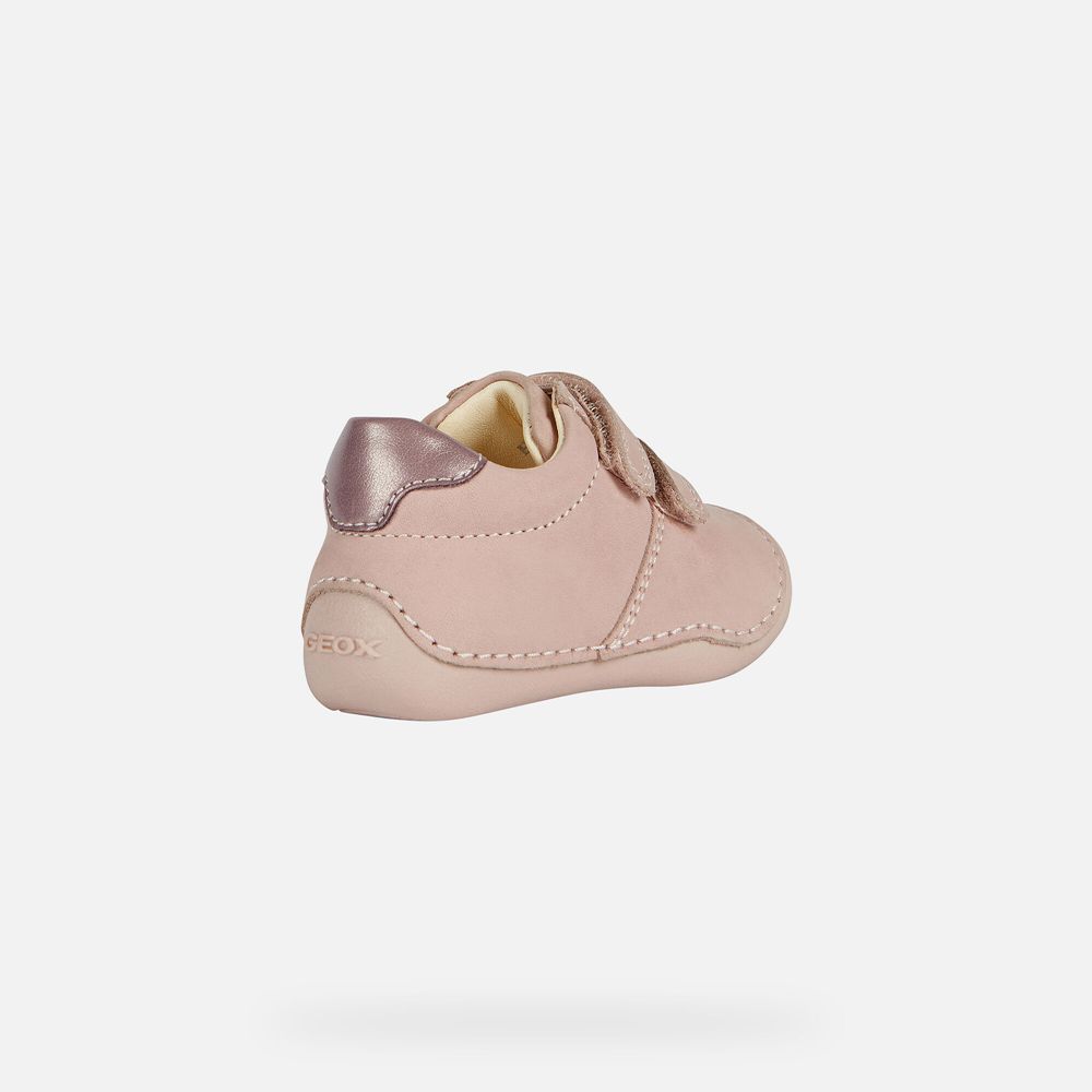 Tenis Geox Bebe Rosa - Tutim Girl - XSGQZ6210